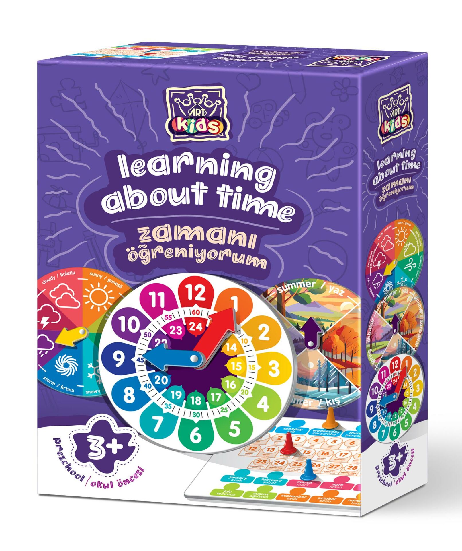 Art Kids Zamanı Öğreniyorum