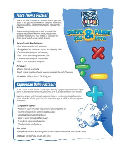 Art Kids Çöz Boya Toplama