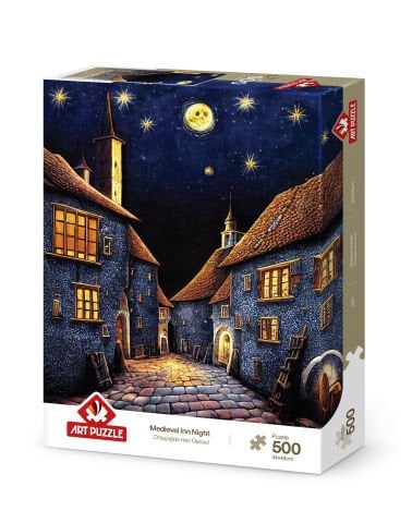 Art Puzzle Ortaçağda Han Gecesi 500 Parça Puzzle