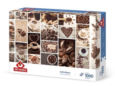 Art Puzzle Kahve Çekirdekleri 1000 Parça Puzzle