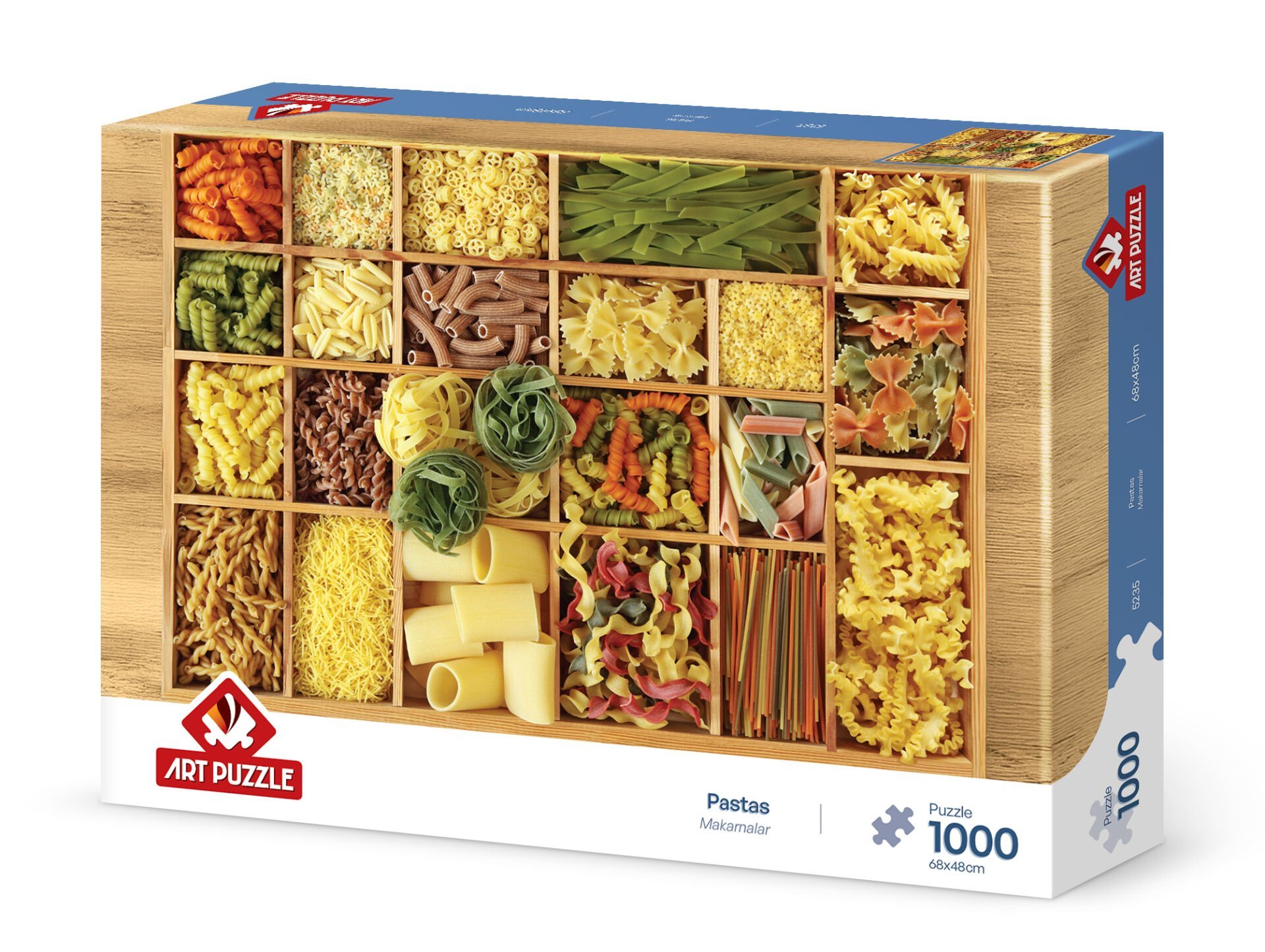 Art Puzzle Makarnalar 1000 Parça Puzzle