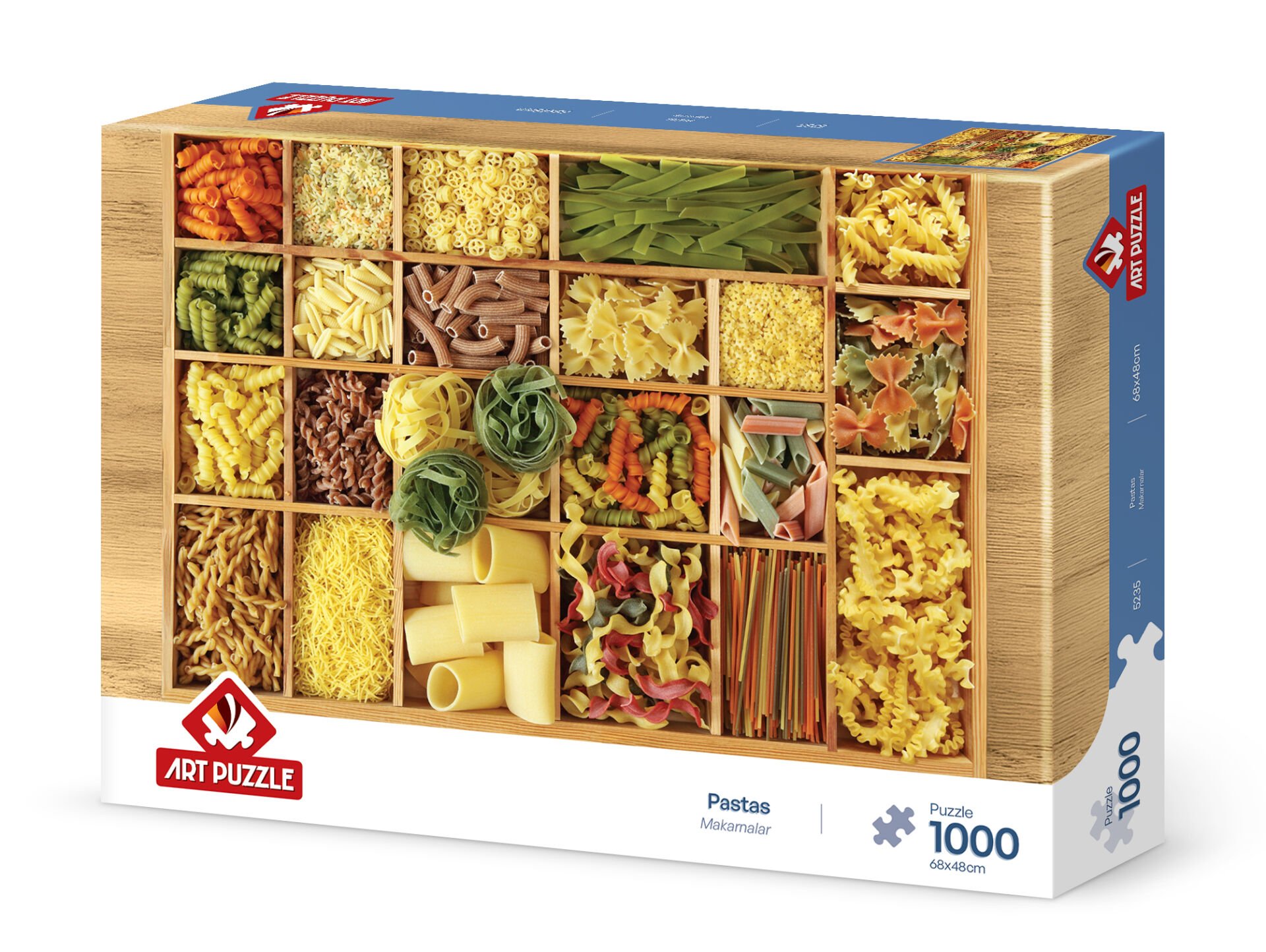 Art Puzzle Makarnalar 1000 Parça Puzzle