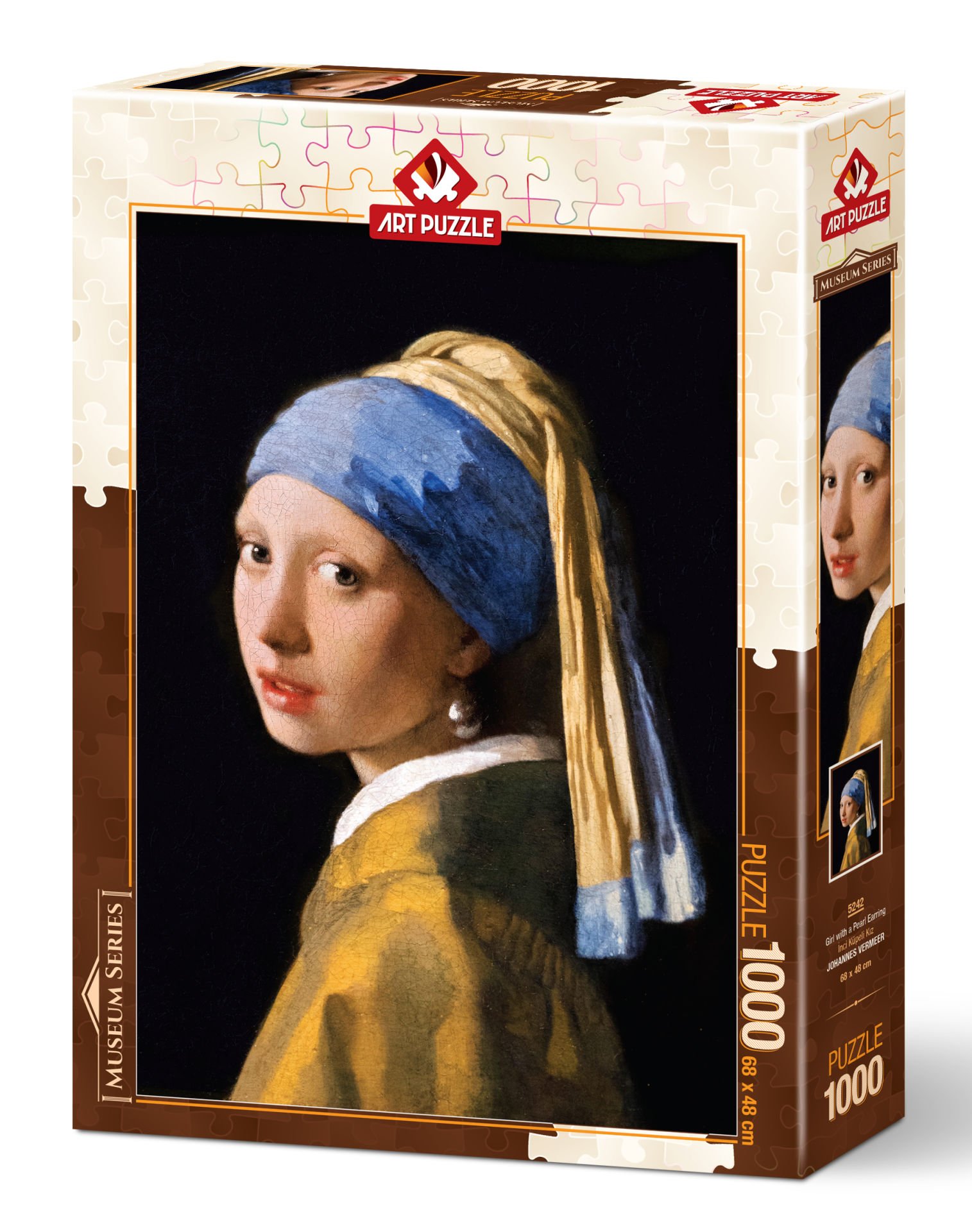 Art Puzzle İnci Küpeli Kız 1000 Parça Puzzle