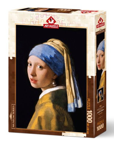 Art Puzzle İnci Küpeli Kız 1000 Parça Puzzle
