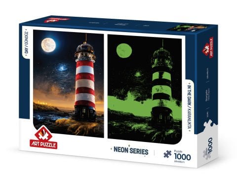Art Puzzle Yıldız Kapısı 1000 Parça Neon Puzzle