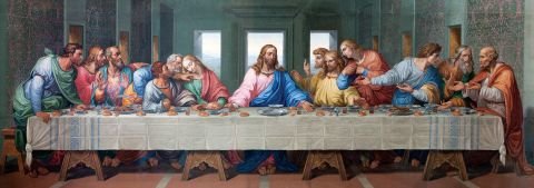 Art Puzzle Son Akşam Yemeği 1000 Parça Panorama Puzzle