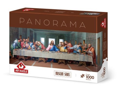 Art Puzzle Son Akşam Yemeği 1000 Parça Panorama Puzzle
