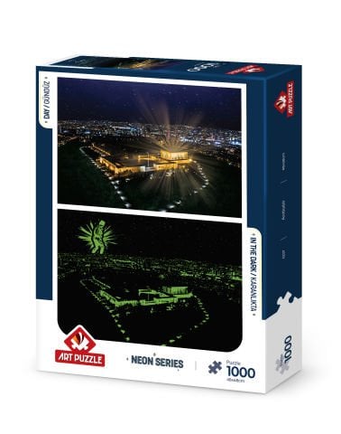 Art Puzzle Anıtkabir 1000 Parça Neon Puzzle
