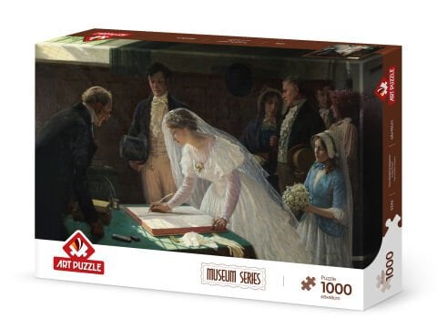 Art Puzzle Evlilik İmzası 1000 Parça Puzzle