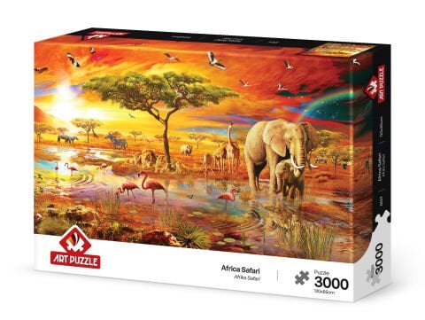 Art Puzzle Afrika Safari 3000 Parça Puzzle