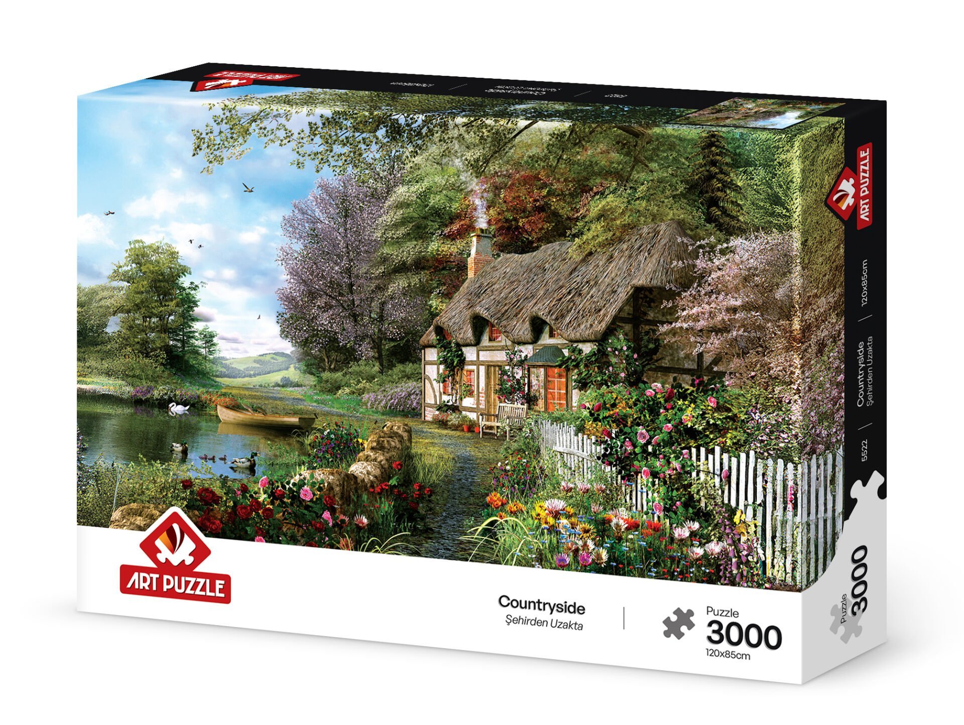 Art Puzzle Şehirden Uzakta 3000 Parça Puzzle