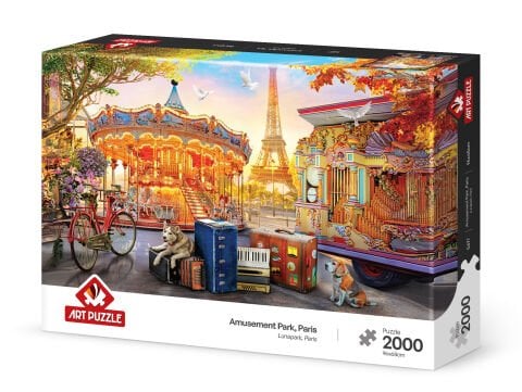 Art Puzzle Lunapark, Paris 2000 Parça Puzzle