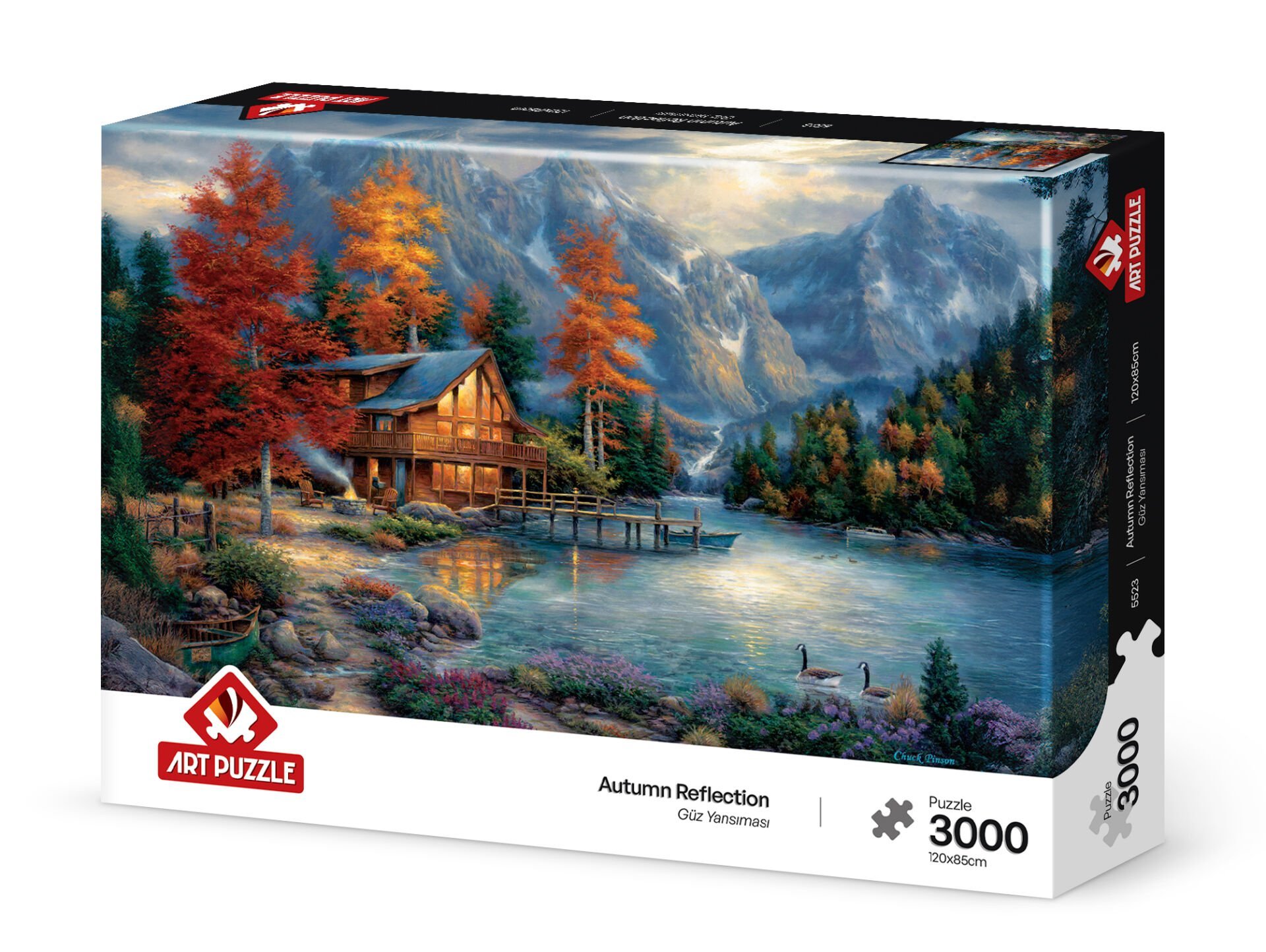 Art Puzzle Güz Yansıması 3000 Parça Puzzle