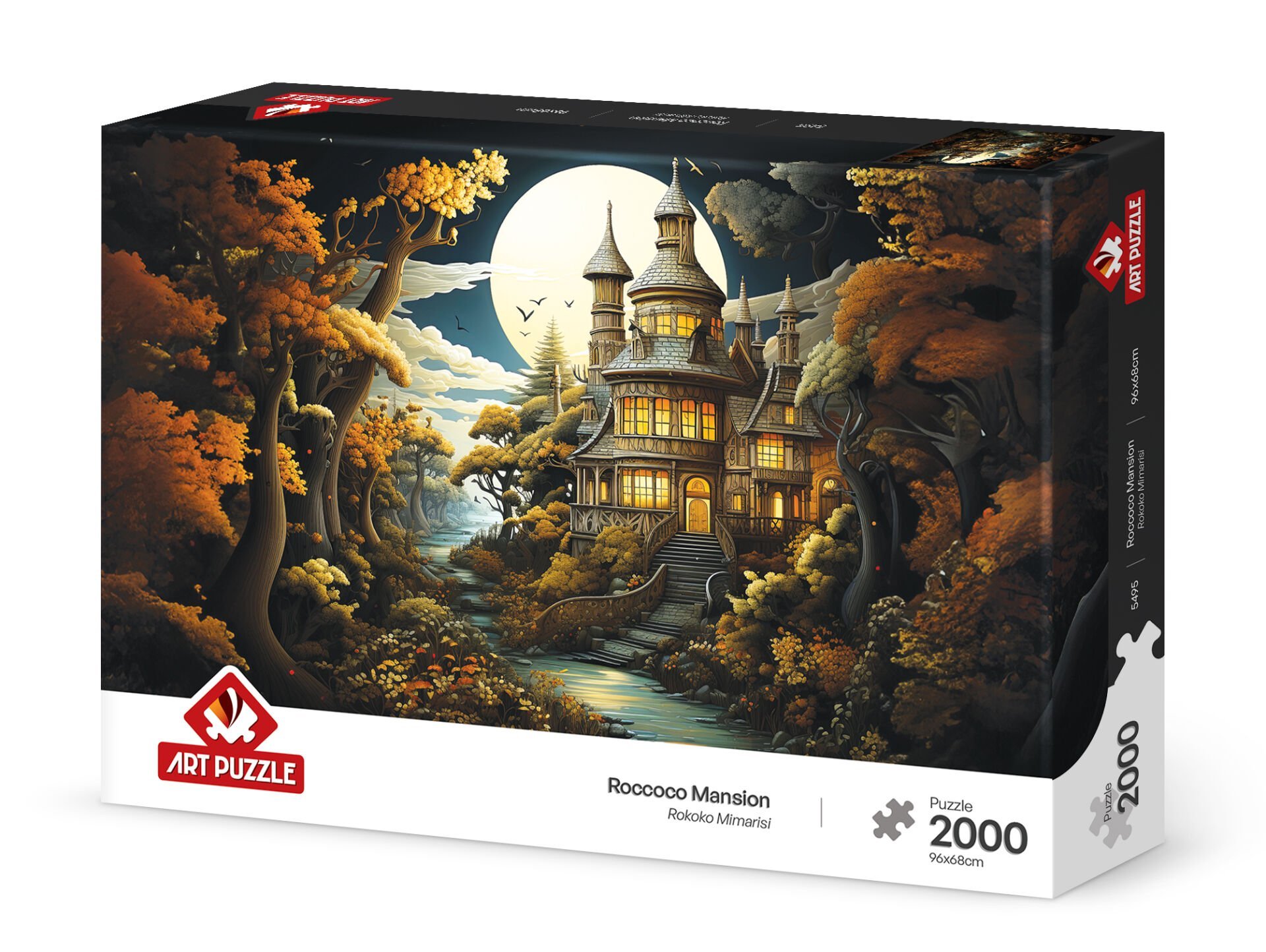 Art Puzzle Rokoko Mimarisi 2000 Parça Puzzle