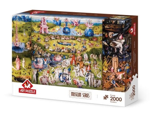 Art Puzzle Dünyevi Zevkler Bahçesi, Hieronymus Bosch 2000 Parça Puzzle
