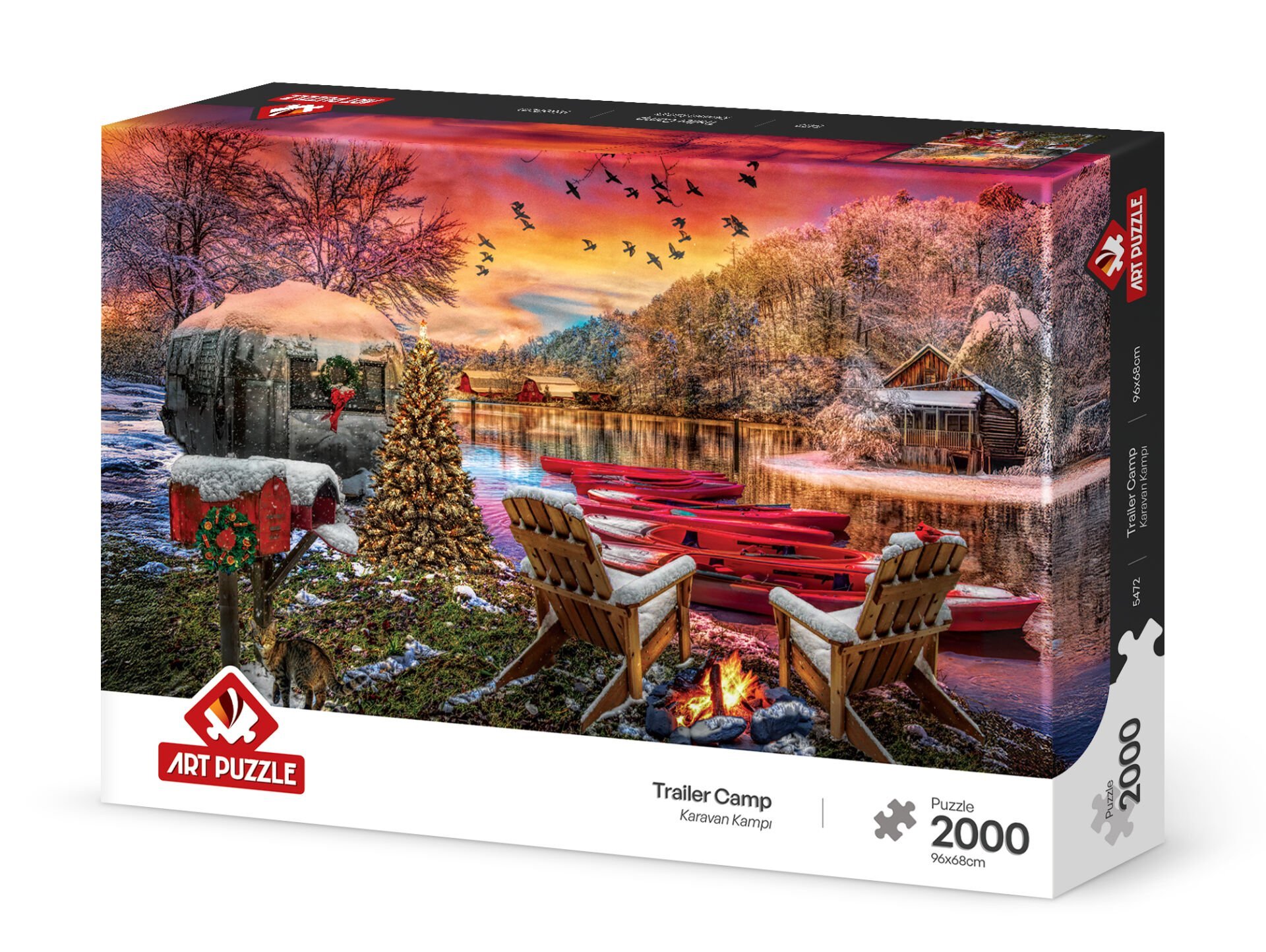 Art Puzzle Karavan Kampı 2000 Parça Puzzle