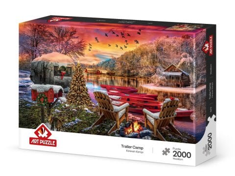 Art Puzzle Karavan Kampı 2000 Parça Puzzle