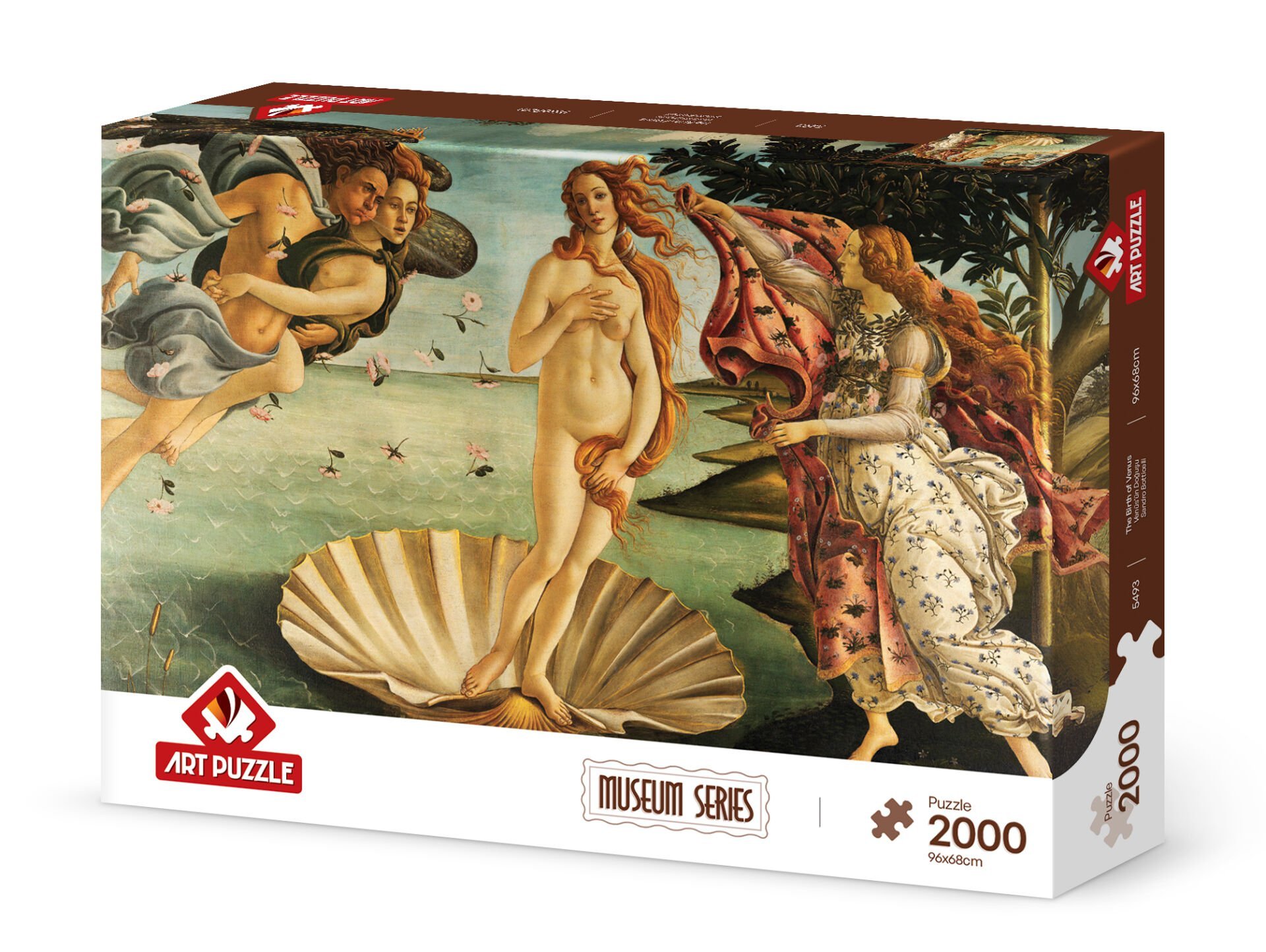 Art Puzzle Venüs'ün Doğuşu, Sandro Botticelli 2000 Parça Puzzle
