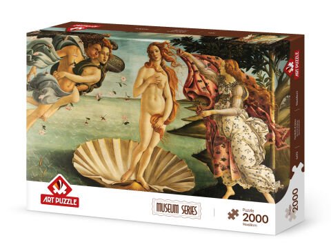 Art Puzzle Venüs'ün Doğuşu, Sandro Botticelli 2000 Parça Puzzle