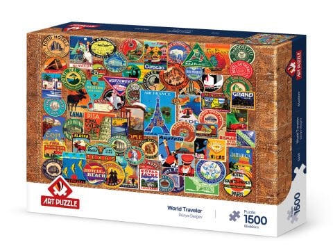Art Puzzle Dünya Gezgini 1500 Parça Puzzle
