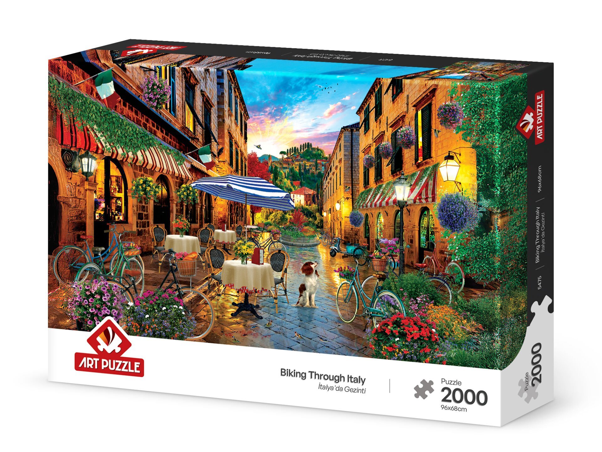 Art Puzzle İtalya'da Gezinti 2000 Parça Puzzle