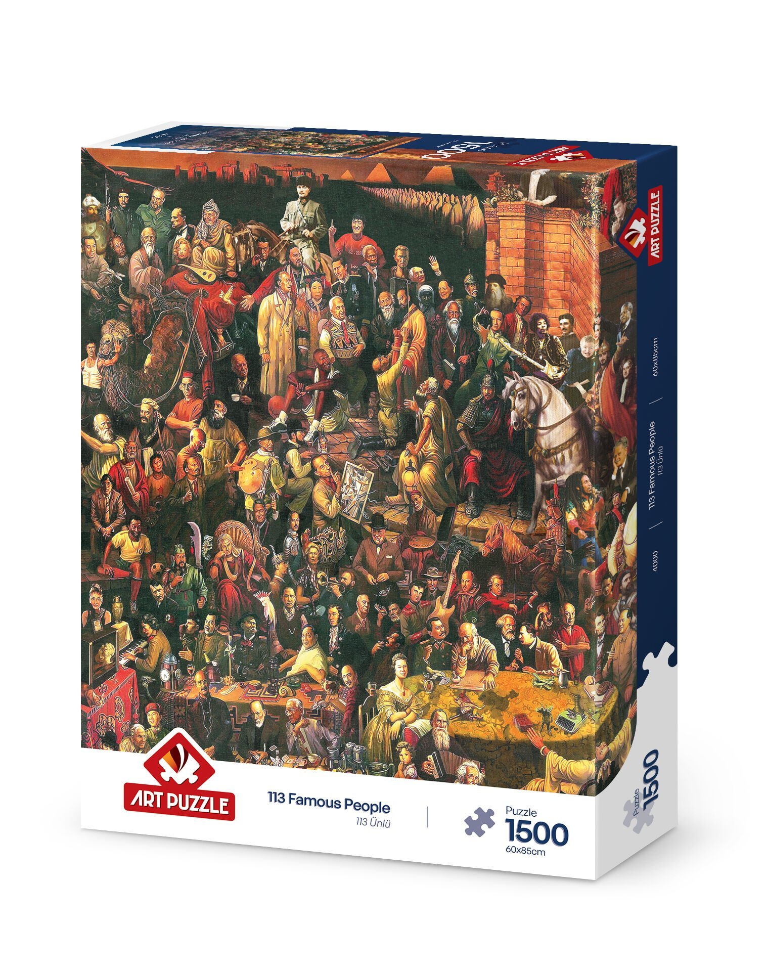Art Puzzle 113 Ünlü 1500 Parça Puzzle
