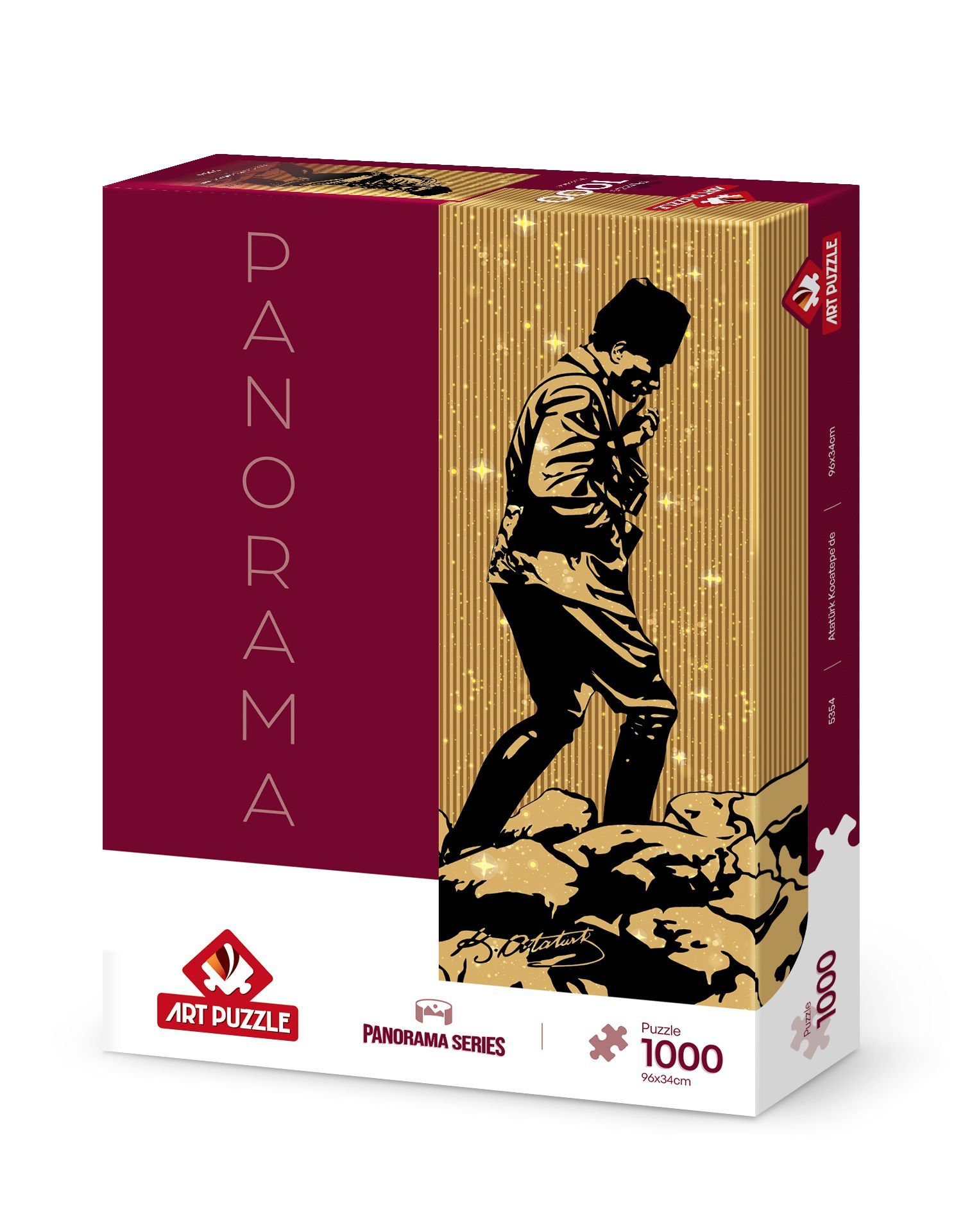 Art Puzzle Atatürk Kocatepe'de 1000 Parça Panorama Puzzle
