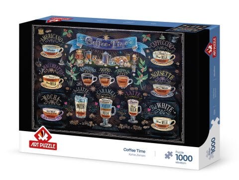 Art Puzzle Kahve Zamanı 1000 Parça Puzzle