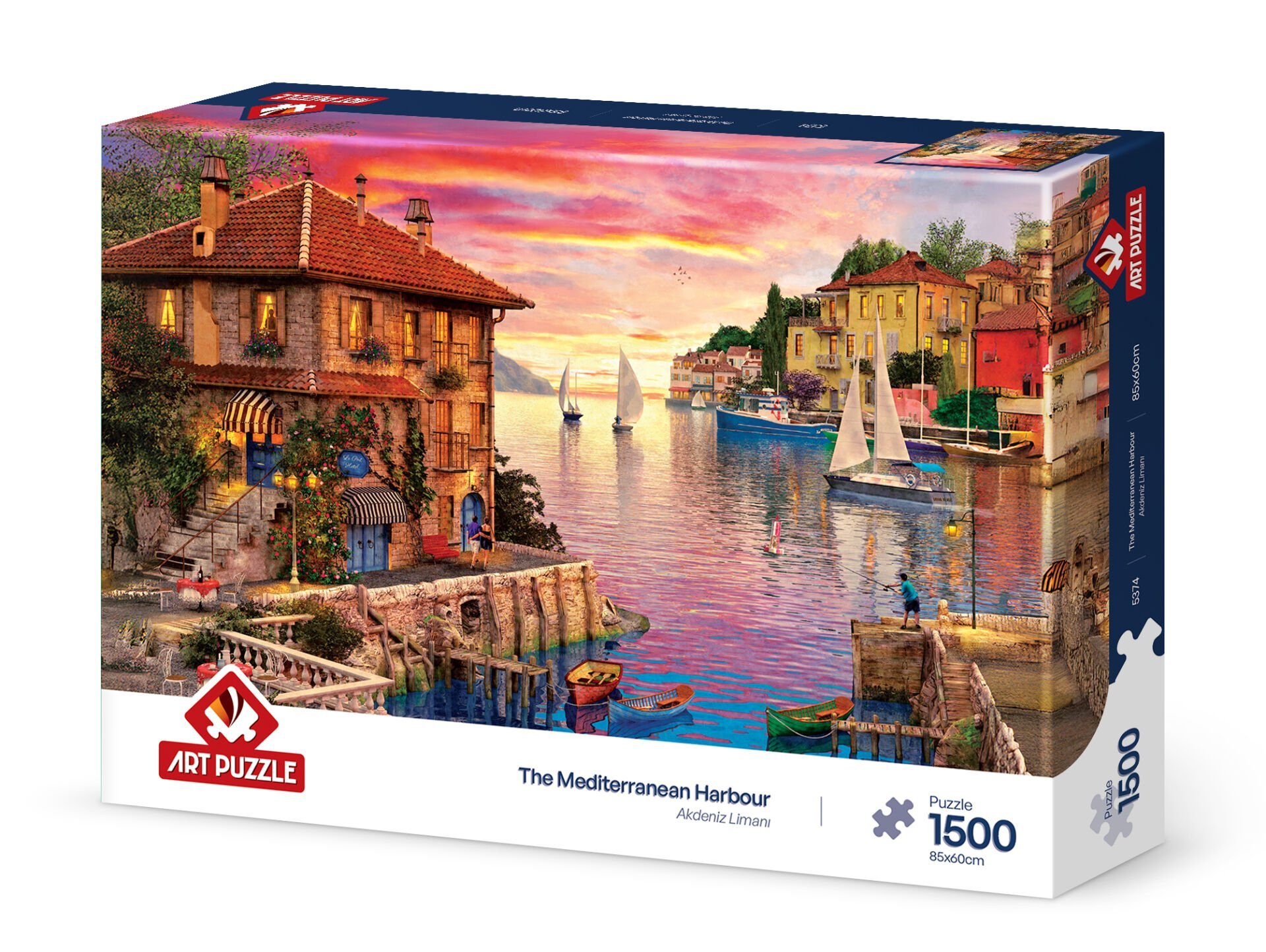 Art Puzzle Akdeniz Limanı 1500 Parça Puzzle