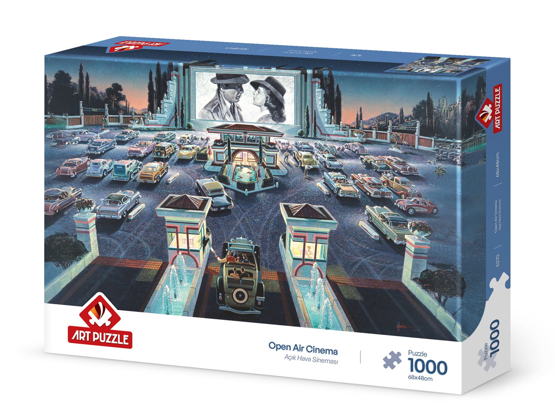 Art Puzzle Açık Hava Sineması 1000 Parça Puzzle