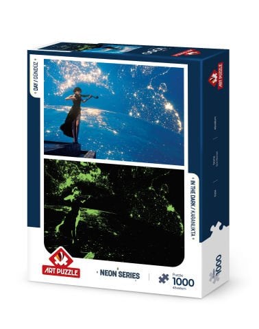 Art Puzzle Son Keman 1000 Parça Neon Puzzle