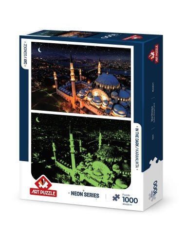 Art Puzzle Sultan Ahmed Camii 1000 Parça Neon Puzzle