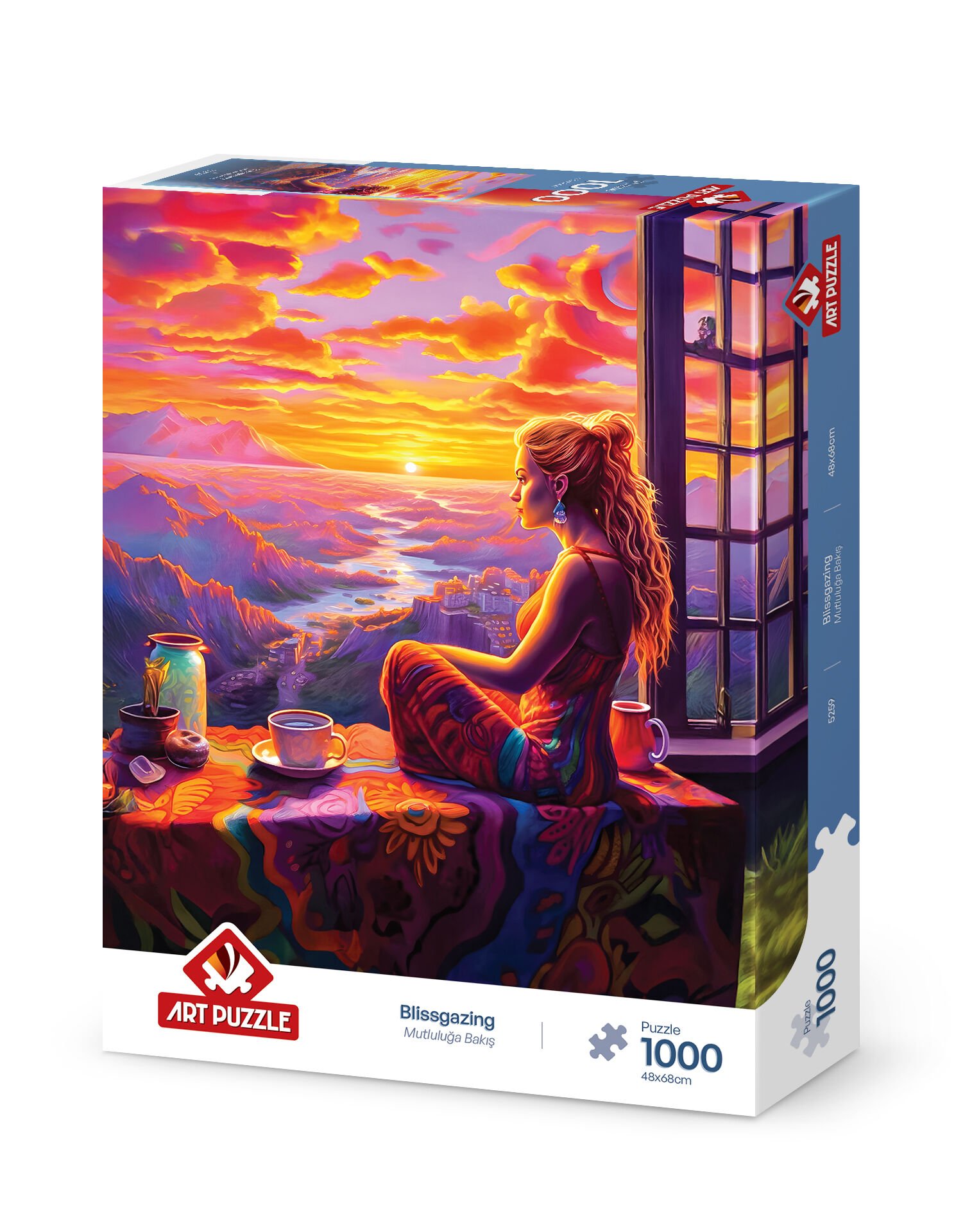 Art Puzzle Mutluluğa Bakış 1000 Parça Puzzle