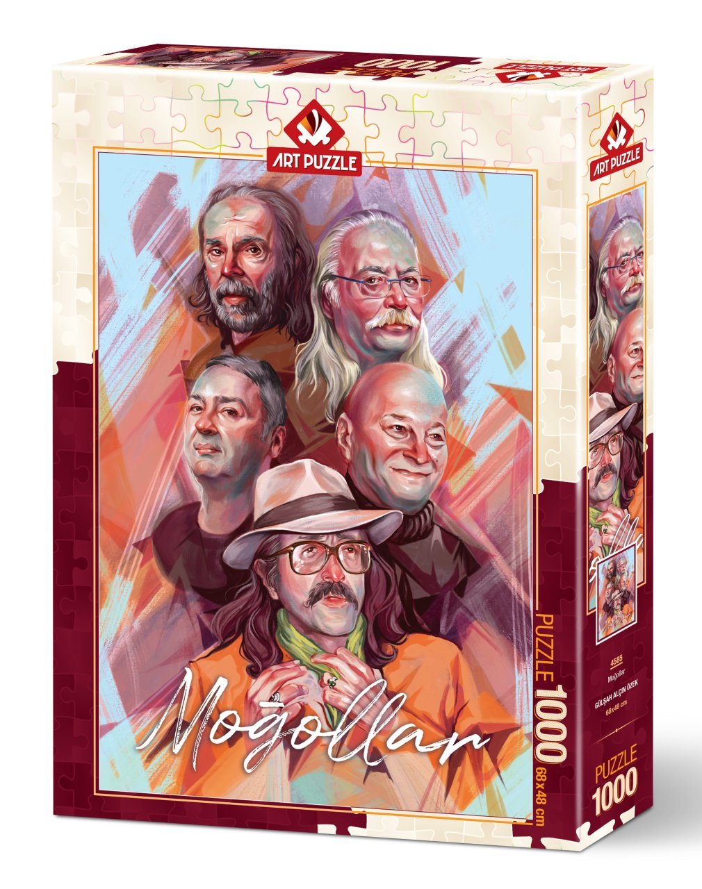 Art Puzzle Moğollar 1000 Parça Puzzle