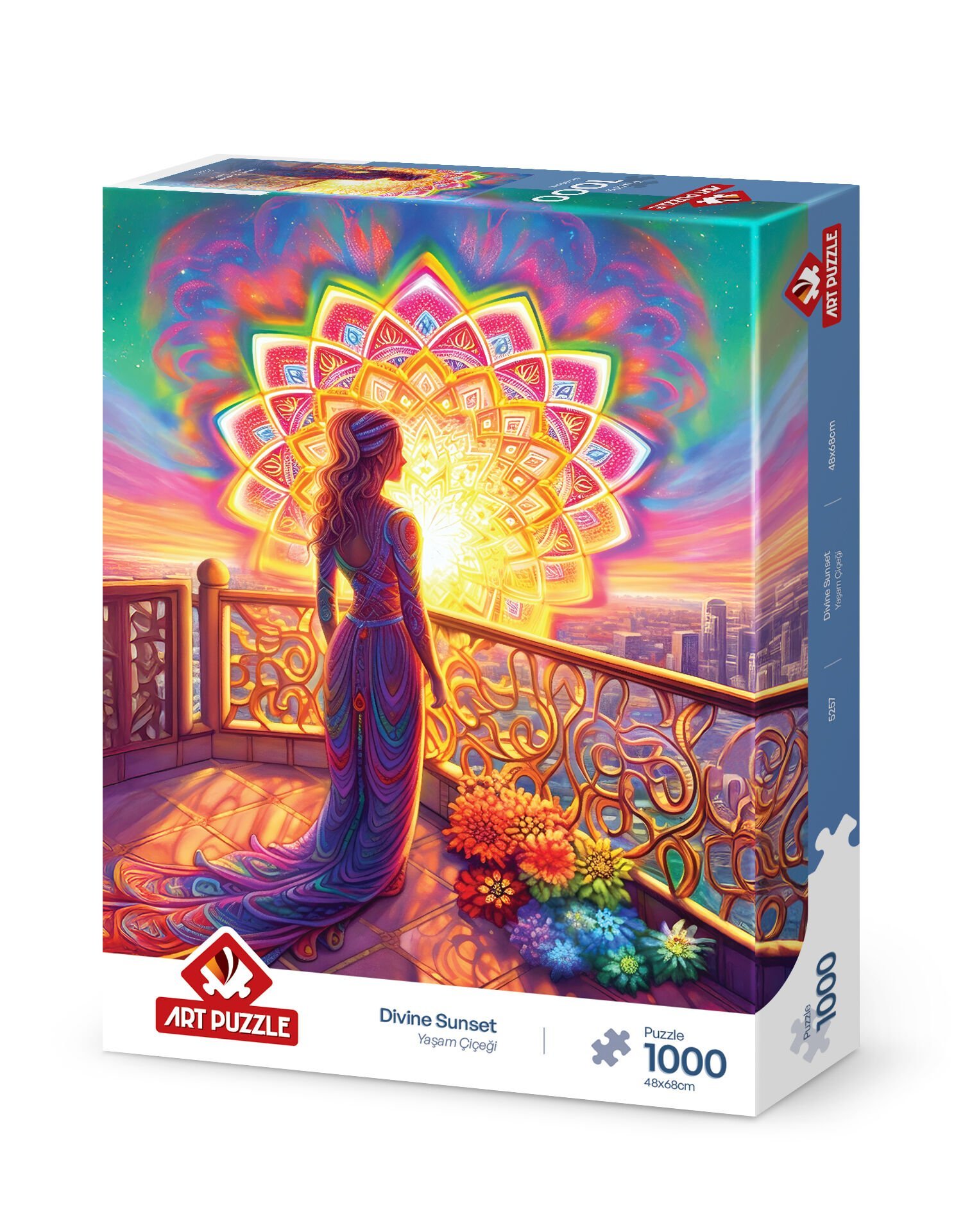 Art Puzzle Yaşam Çiçeği 1000 Parça Puzzle