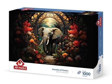Art Puzzle Çiçeklerin Koruyucusu 1000 Parça Puzzle