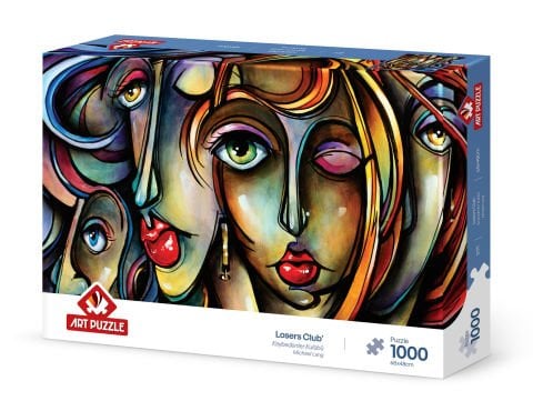 Art Puzzle Kaybedenler Kulübü 1000 Parça Puzzle