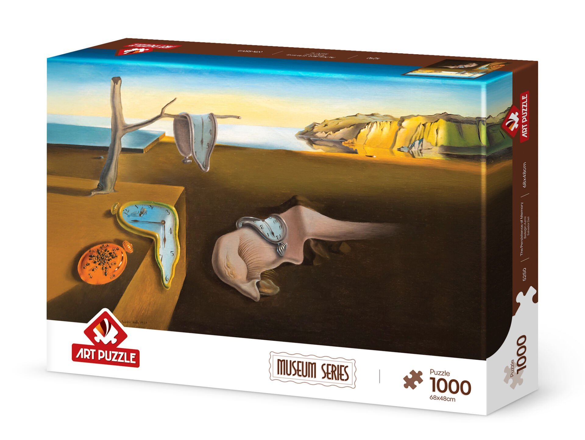 Art Puzzle Belleğin Azmi, Salvador Dalí 1000 Parça Puzzle