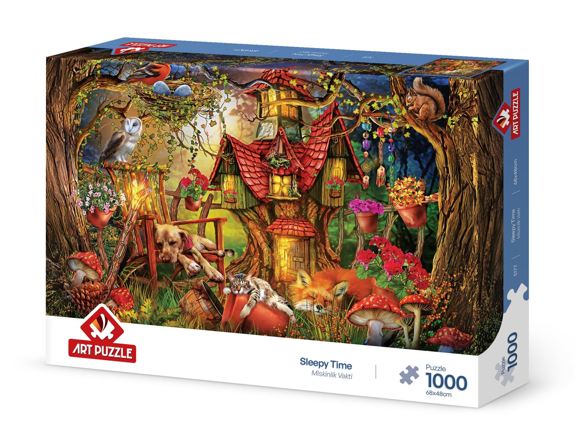 Art Puzzle Miskinlik Vakti 1000 Parça Puzzle