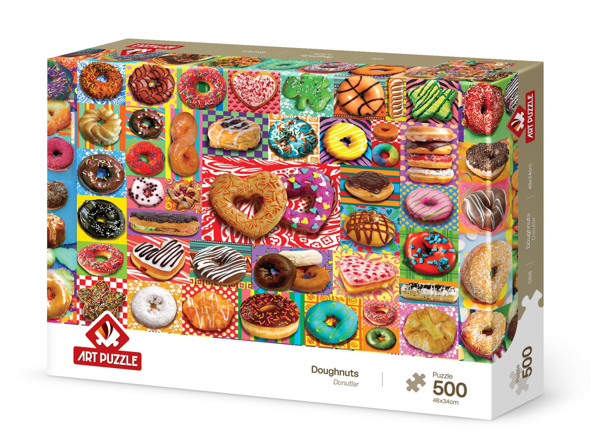 Art Puzzle Donutlar 500 Parça Puzzle