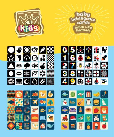 Art Kids Baby Zeka Kartları