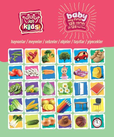 Art Kids Baby İlk Eğitici Kartlarım