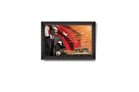 Art Puzzle Atatürk Ve Anıtkabir 1000 Parça Çerçeveli Puzzle