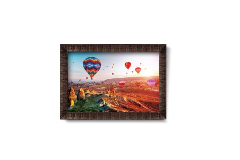 Art Puzzle Kapadokya'nın Son Işıkları 1000 Parça Çerçeveli Puzzle