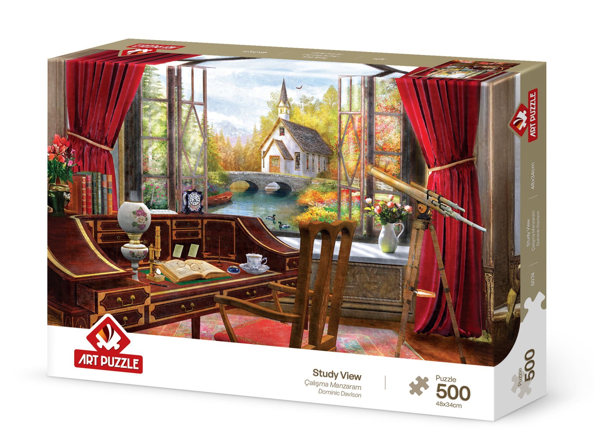Art Puzzle Çalışma Manzaram 500 Parça Puzzle