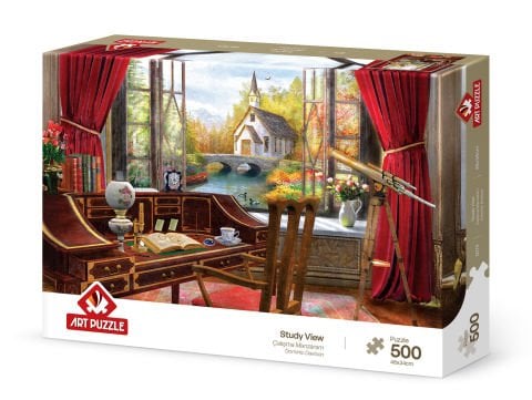 Art Puzzle Çalışma Manzaram 500 Parça Puzzle