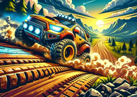 Art Çocuk Ralli 200 Parça Puzzle