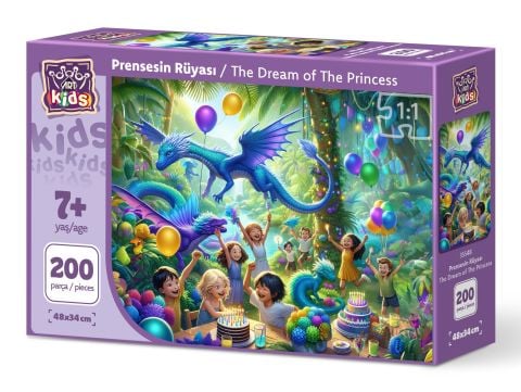 Art Çocuk Prensesin Rüyası 200 Parça Puzzle