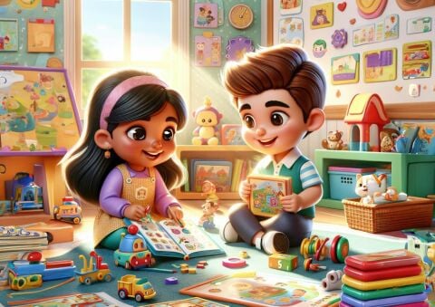 Art Çocuk Oyun Zamanı 200 Parça Puzzle