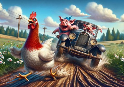 Art Çocuk Kovalamaca 200 Parça Puzzle